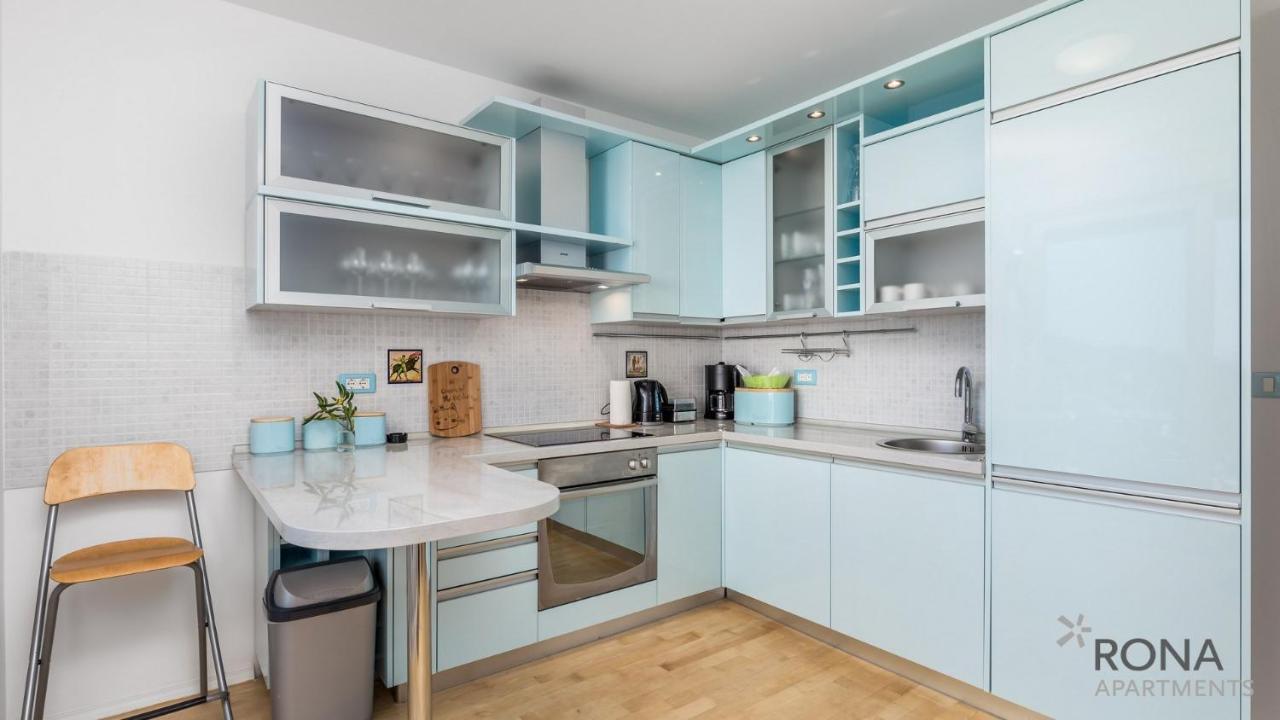 Rona Spacious Apartment With A Panoramic View Ičići Dış mekan fotoğraf
