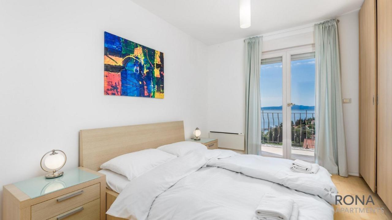 Rona Spacious Apartment With A Panoramic View Ičići Dış mekan fotoğraf