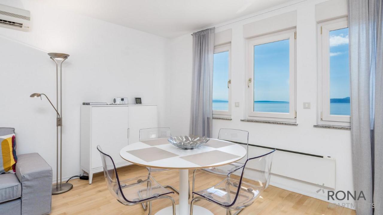 Rona Spacious Apartment With A Panoramic View Ičići Dış mekan fotoğraf