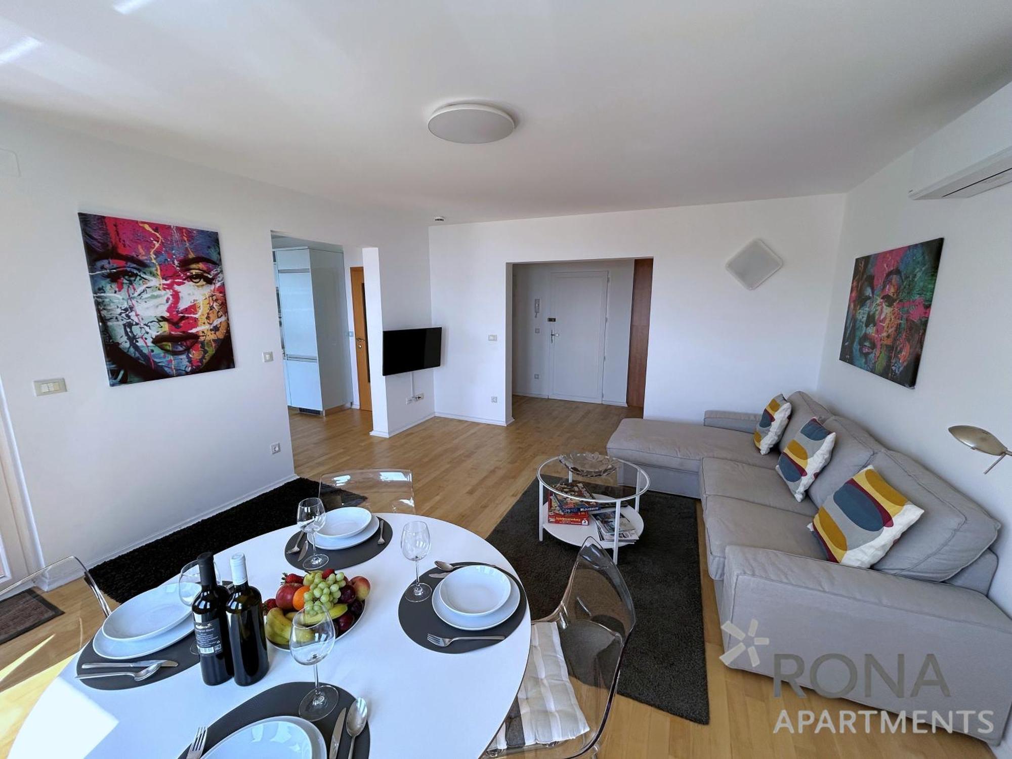 Rona Spacious Apartment With A Panoramic View Ičići Dış mekan fotoğraf