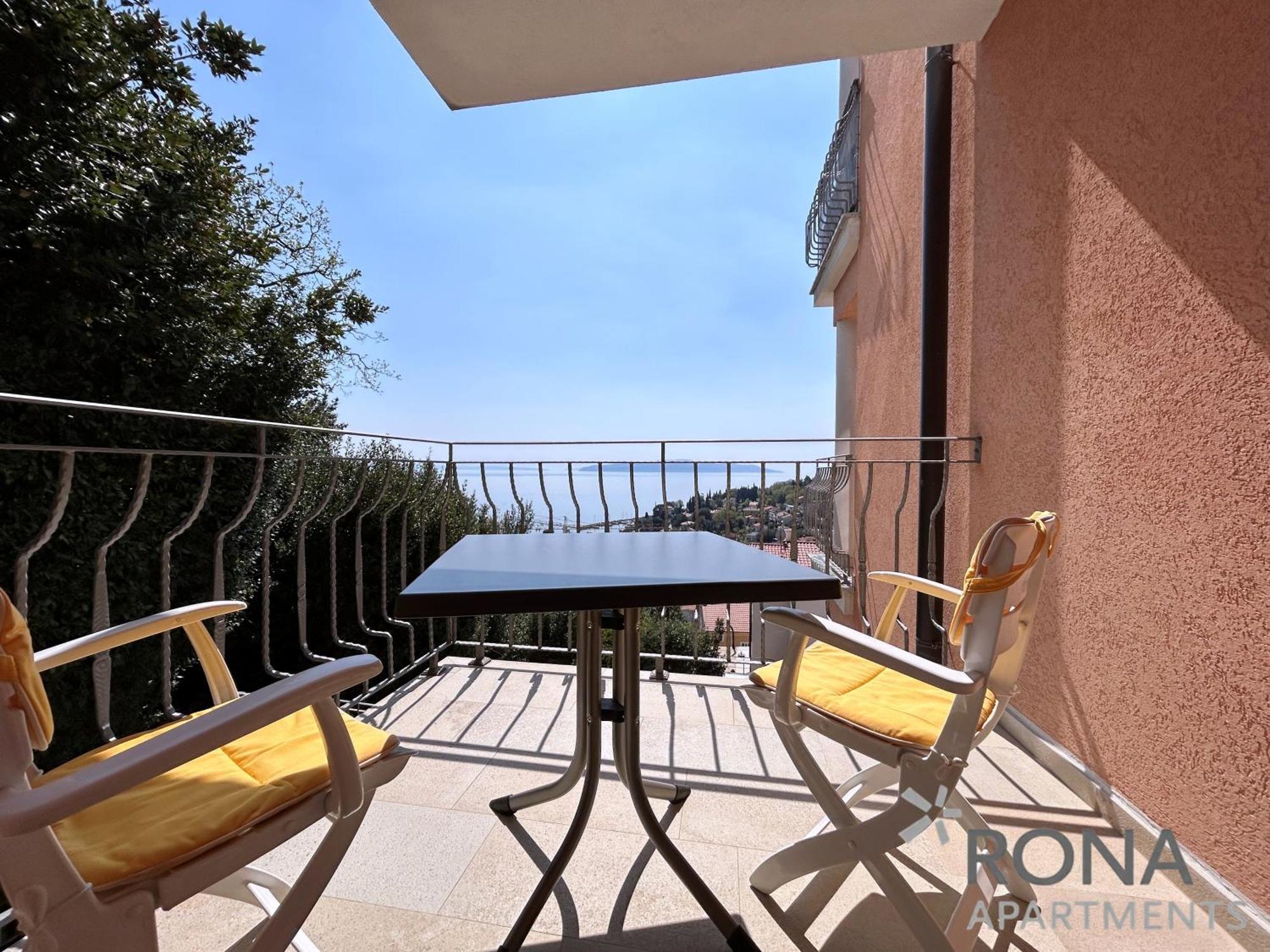 Rona Spacious Apartment With A Panoramic View Ičići Dış mekan fotoğraf
